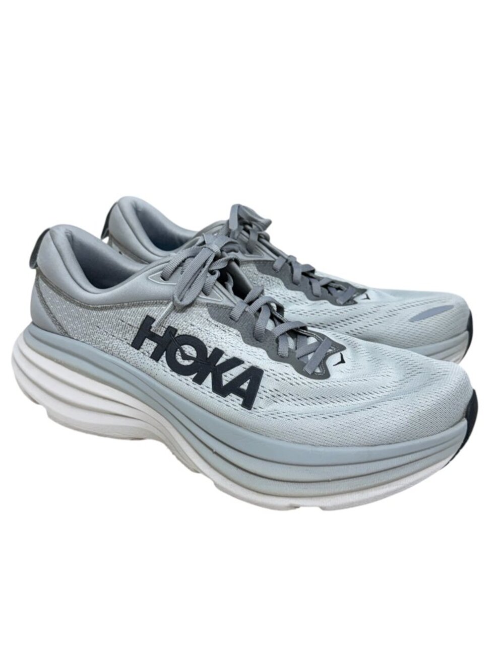 Hoka Men's Bondi 8 Running Walking Lace Up Sneaker Size 11 2E